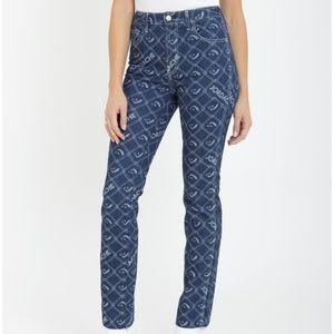 SIGNATURE LOGO JACQUARD HIGH-RISE SLIM